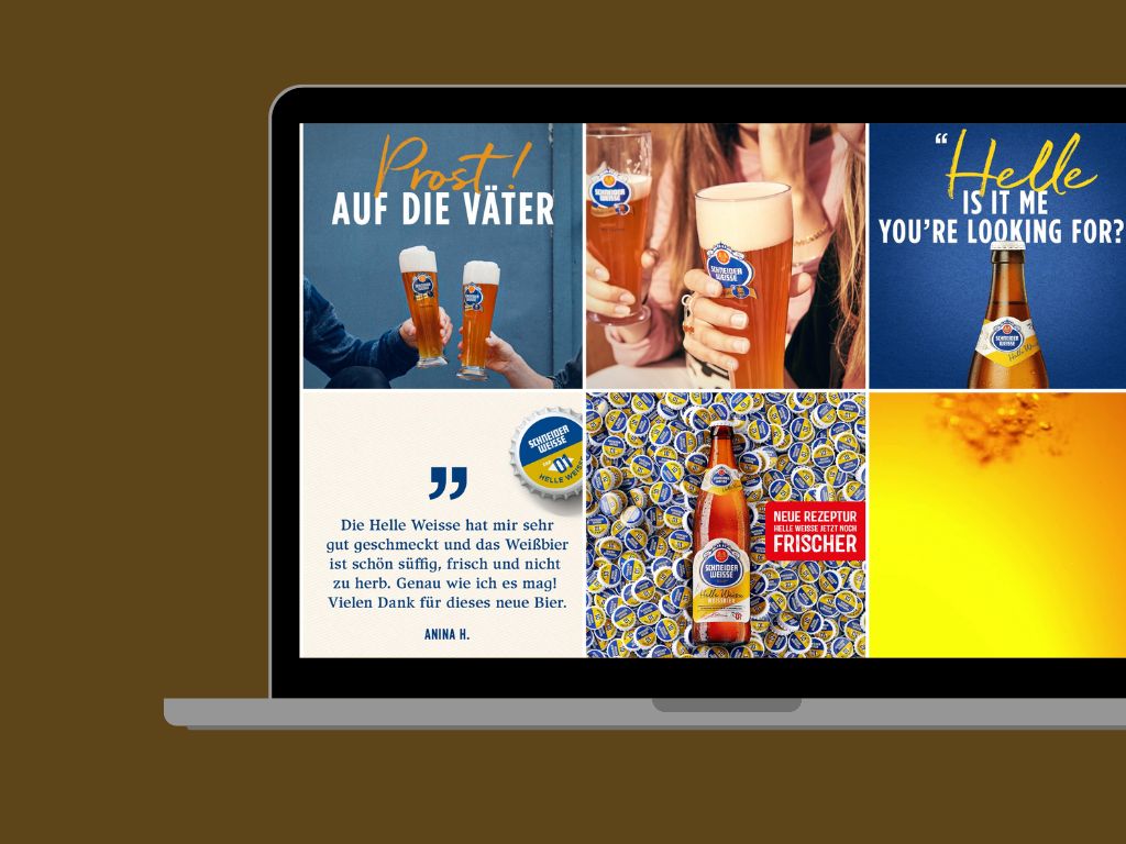 Digitales Marketing und Social Media Marketing für Schneider Weisse von Maximilian Kiechle