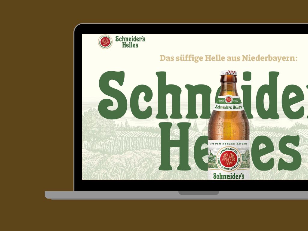 Social Media Marketing Campaign for Schneiders Landbrauerei by Maximilian Kiechle